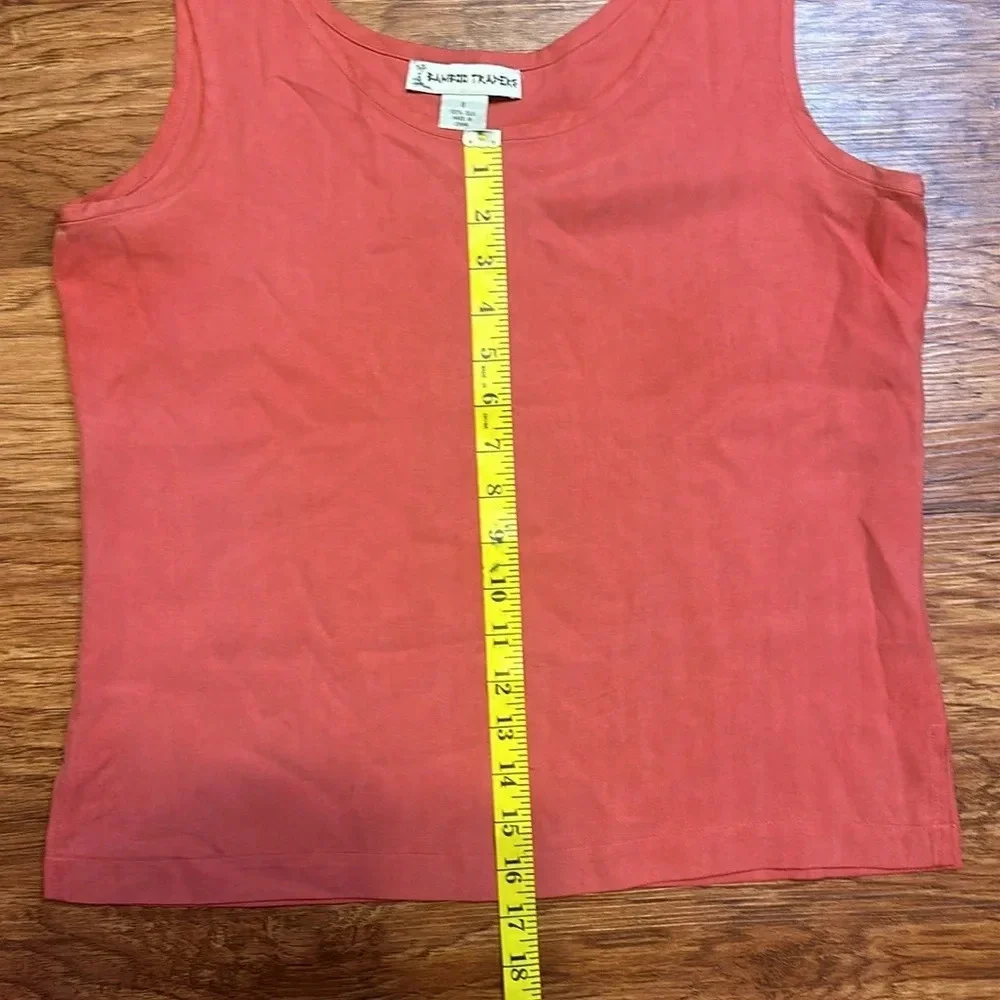 Bamboo Traders 100% Silk Tank Top - Picture 6 of 9